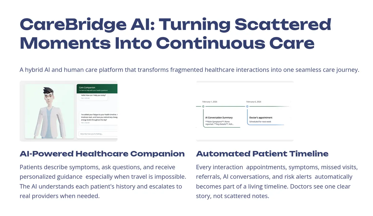 CareBridge Pitch Slide